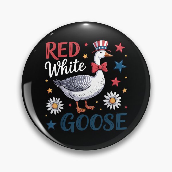 Item preview, Red White And Goose Cute Goose 4Th Of July America Flag designed and sold by chung2525.