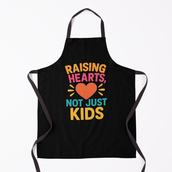Item preview, Raising Hearts Not Just Kids – Colorful Inspirational T-Shirt designed and sold by Just You Tee | Say It Loud, Wear It Proud.