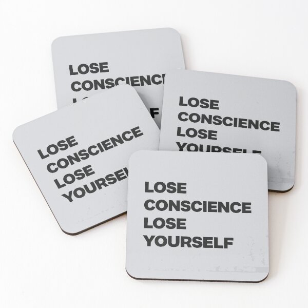 Item preview, Lose Conscience, Lose Yourself | Sacred Quote designed and sold by NovaProArt.