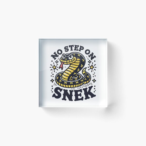 Item preview, No Step On Snek Funny Parody Meme designed and sold by Scaryzz.