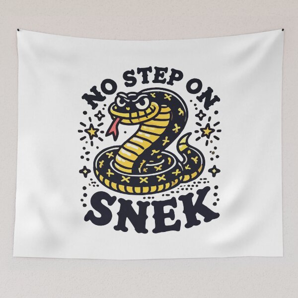 Item preview, No Step On Snek Funny Parody Meme designed and sold by Scaryzz.