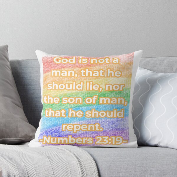 Item preview, God is not a man, that he should lie... - Numbers 23:19 designed and sold by skim3080.