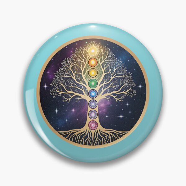 Item preview, Tree of life with chakra designed and sold by Lucky 777.