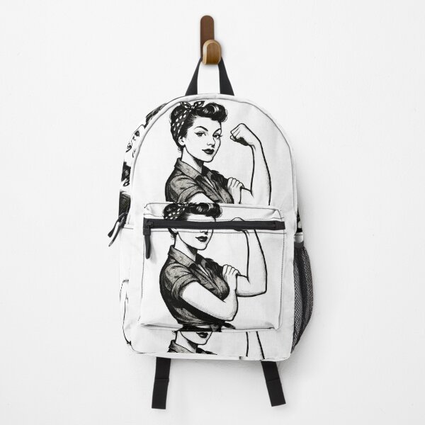 Item preview, Strength strong woman rockabilly style gift designed and sold by Pineapple-Tree.