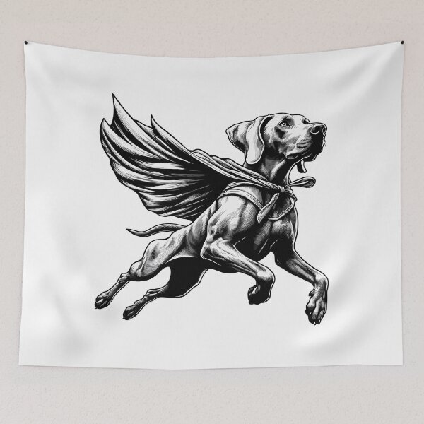 Item preview, Super Dog Weimaraner Weimi Cape Cloak Gift designed and sold by Pineapple-Tree.