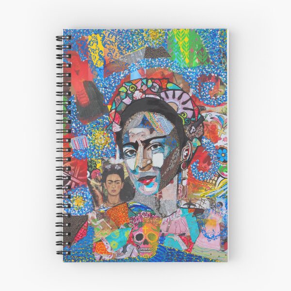 Item preview, Frida Kahlo under the starry sky designed and sold by Artedelph Sénéchal.