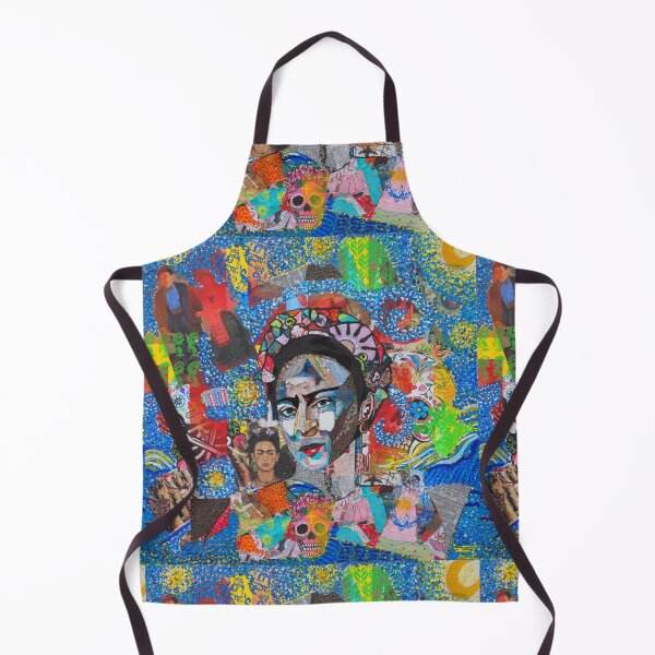 Item preview, Frida Kahlo under the starry sky designed and sold by Artedelph Sénéchal.