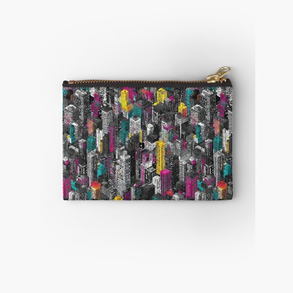 Item preview, Isometric Pixel Skyline with Colorful Accent Feature designed and sold by Piotrek0001.