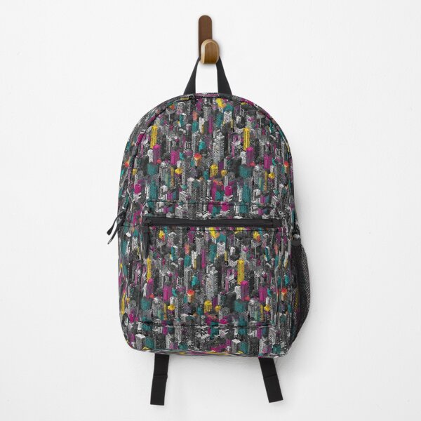 Item preview, Isometric Pixel Skyline with Colorful Accent Feature designed and sold by Piotrek0001.