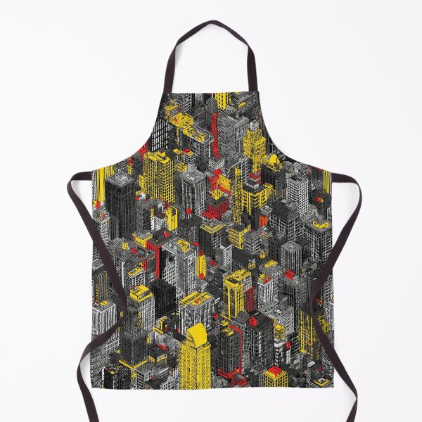 Item preview, Grayscale Pixel Architecture with Random Color Highlight designed and sold by Piotrek0001.
