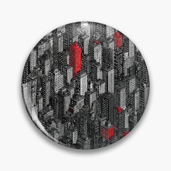 Item preview, Complex Pixel Cityscape with Playful Color Fragment designed and sold by Piotrek0001.
