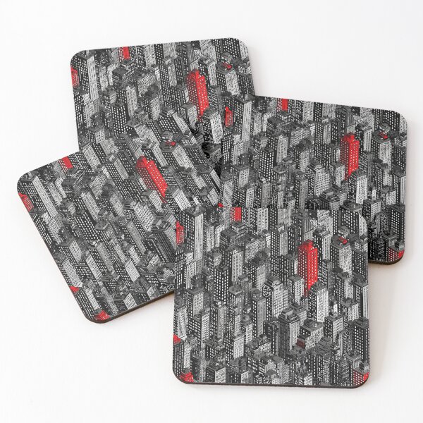 Item preview, Complex Pixel Cityscape with Playful Color Fragment designed and sold by Piotrek0001.