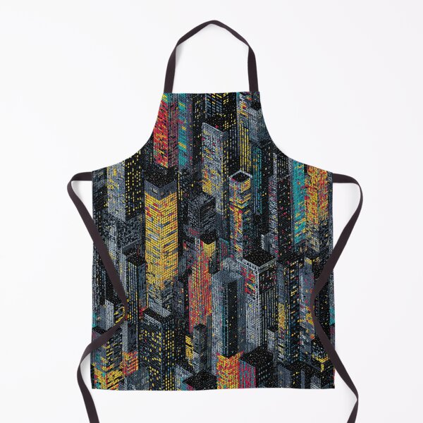Item preview, Urban Pixel Maze with Bright Color Spark designed and sold by Piotrek0001.
