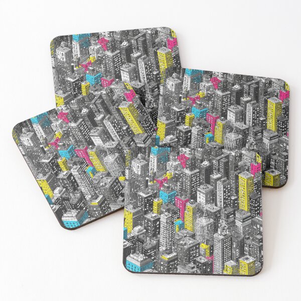 Item preview, Pixel Microcity Rendered in Grey with Color designed and sold by Piotrek0001.