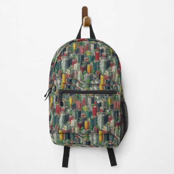 Item preview, Grey Pixel Landscape with One Color Pop designed and sold by Piotrek0001.