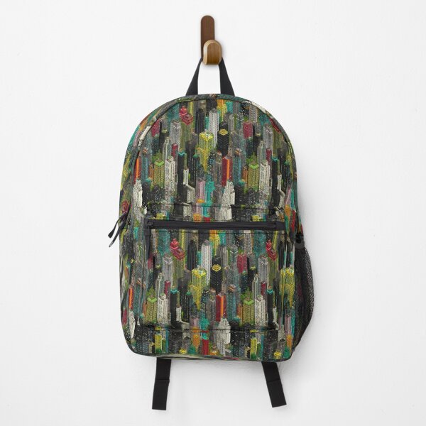Item preview, Abstract Pixel City with Accidental Color Insertion designed and sold by Piotrek0001.