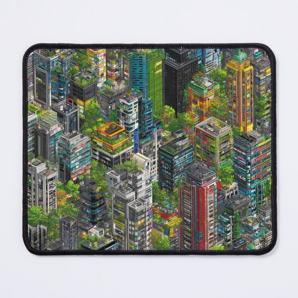 Item preview, Isometric Pixel Grid Interrupted by Color Accent designed and sold by Piotrek0001.