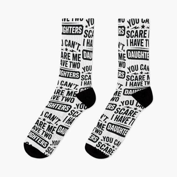 Item preview, You Can’t Scare Me I Have 2 Daughters | Funny Dad designed and sold by tmerchtrends.