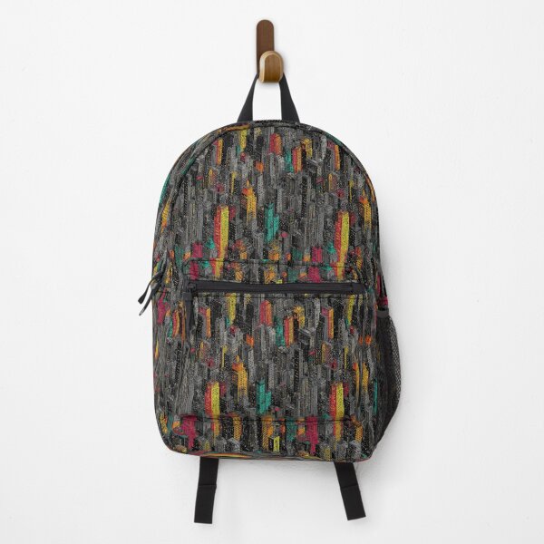 Item preview, Delicate Pixel Urban Scene with Color Drop designed and sold by Piotrek0001.