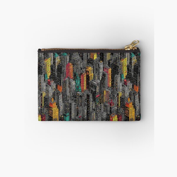Item preview, Delicate Pixel Urban Scene with Color Drop designed and sold by Piotrek0001.
