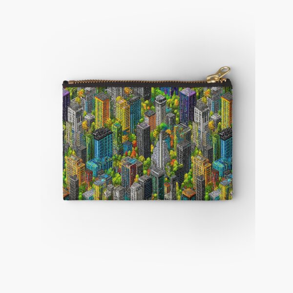 Item preview, Grayscale Pixel World Touched by Color Spot designed and sold by Piotrek0001.