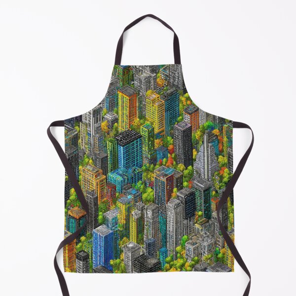 Item preview, Grayscale Pixel World Touched by Color Spot designed and sold by Piotrek0001.