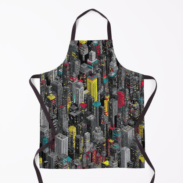 Item preview, Grey Pixel Town Enhanced by Color Element designed and sold by Piotrek0001.