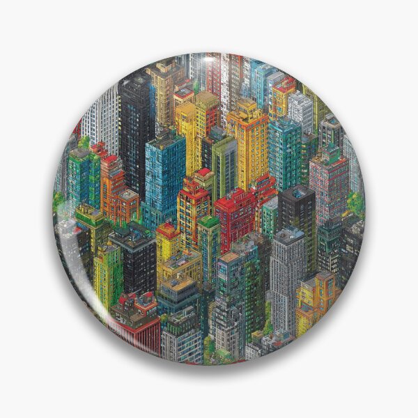 Item preview, Small Pixel Dwellings with Random Color Pop designed and sold by Piotrek0001.