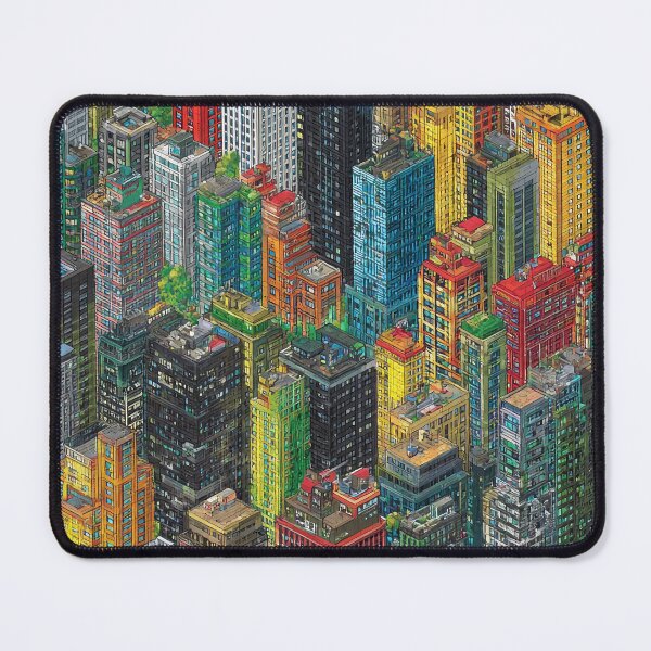 Item preview, Small Pixel Dwellings with Random Color Pop designed and sold by Piotrek0001.