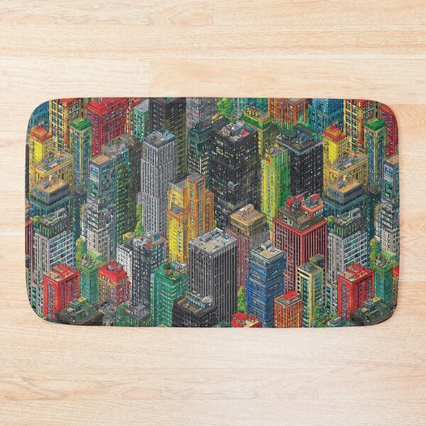 Item preview, Small Pixel Dwellings with Random Color Pop designed and sold by Piotrek0001.
