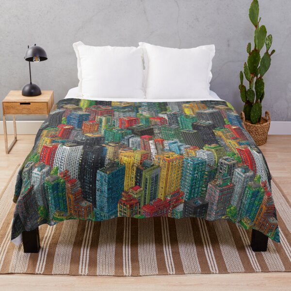 Item preview, Small Pixel Dwellings with Random Color Pop designed and sold by Piotrek0001.