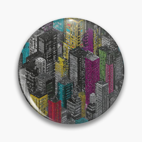 Item preview, Urban Pixel Structure with Unexpected Color Tone designed and sold by Piotrek0001.