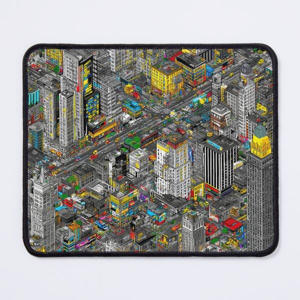 Item preview, Micro Pixel Settlement with Colorful Shift Point designed and sold by Piotrek0001.