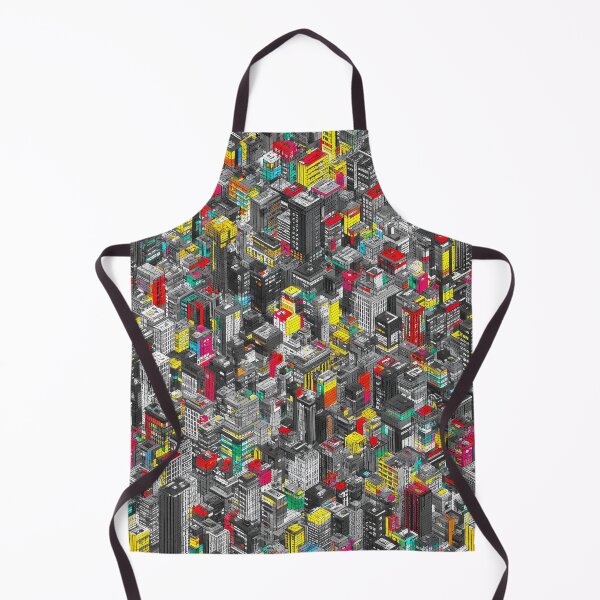 Item preview, Monotone Pixel Architecture Interrupted by Color Drop designed and sold by Piotrek0001.
