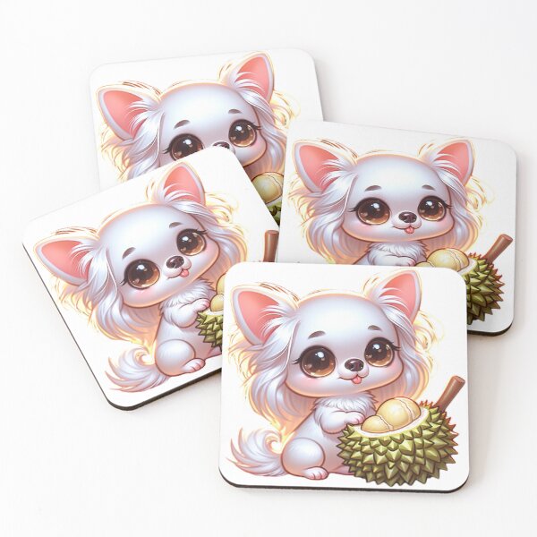 Item preview, Thai Durian  Cute Dog Combo  Funny  Unique designed and sold by Iuqiune.