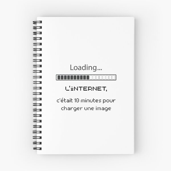 Aperçu de l'œuvre Connexion lente – L’ancêtre du suspense (Black) créée et vendue par NostalgikShow.