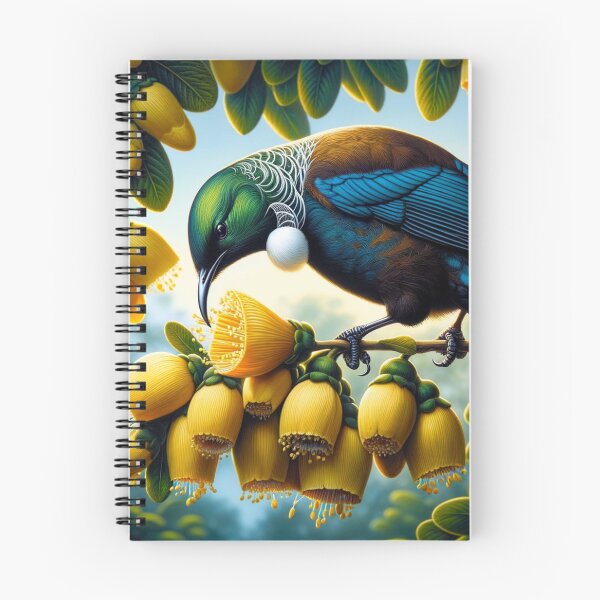 Item preview, Iconic New Zealand Bird and Bloom designed and sold by Ruru Digital .