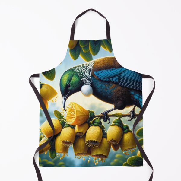 Item preview, Iconic New Zealand Bird and Bloom designed and sold by Ruru Digital .