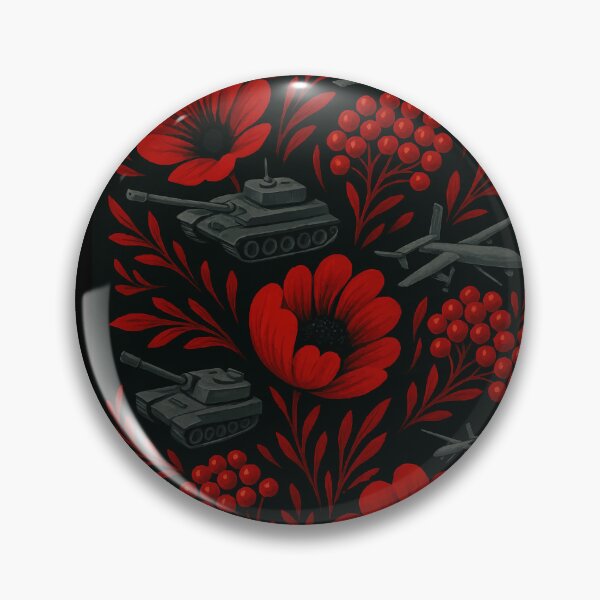 Item preview, Ukrainian vyshyvanka in folk style with drones and tanks designed and sold by EchoOfSilence.