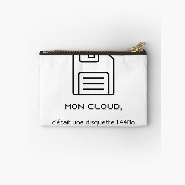 Item preview, Before the cloud, there was the floppy disk – 1.44MB of legend (Black) designed and sold by NostalgikShow.