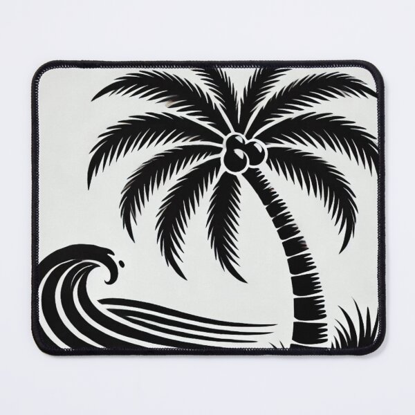 Item preview, Palm tree on the sea designed and sold by vatisa.