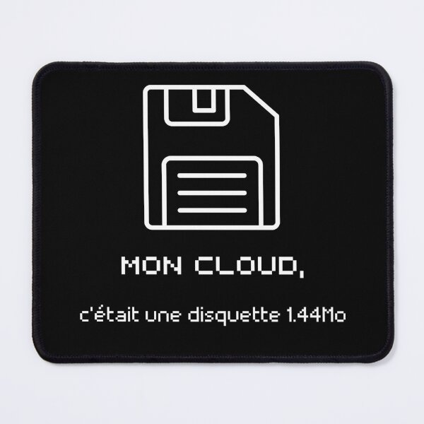 Item preview, Before the cloud, there was the floppy disk – 1.44MB of legend (White) designed and sold by NostalgikShow.