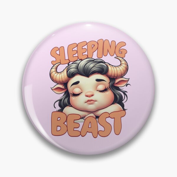 Item preview, Female Minotaur Sleeping With Exaggerated Features designed and sold by Aise06.