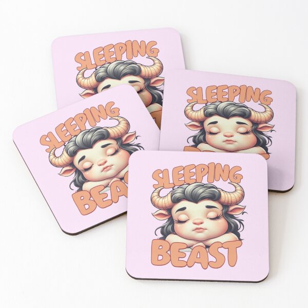 Item preview, Female Minotaur Sleeping With Exaggerated Features designed and sold by Aise06.