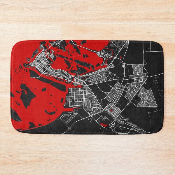 Item preview, Abu Dhabi City Map of the UAE - Oriental designed and sold by deMAP.