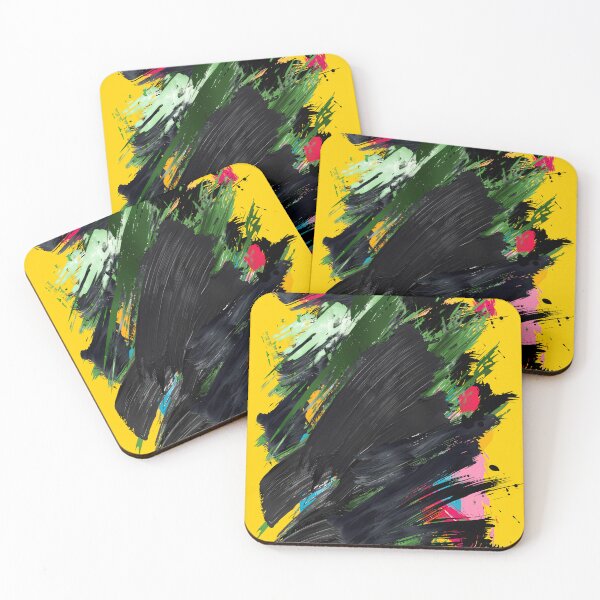 Item preview, Chaotic Harmony: Abstract Brushstroke Burst designed and sold by Bearded Jester Designs.