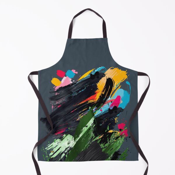 Item preview, Chaotic Harmony: Abstract Brushstroke Burst designed and sold by Bearded Jester Designs.