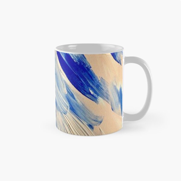 Item preview, Abstract background, blue strokes of paint designed and sold by MTShoppingLine.
