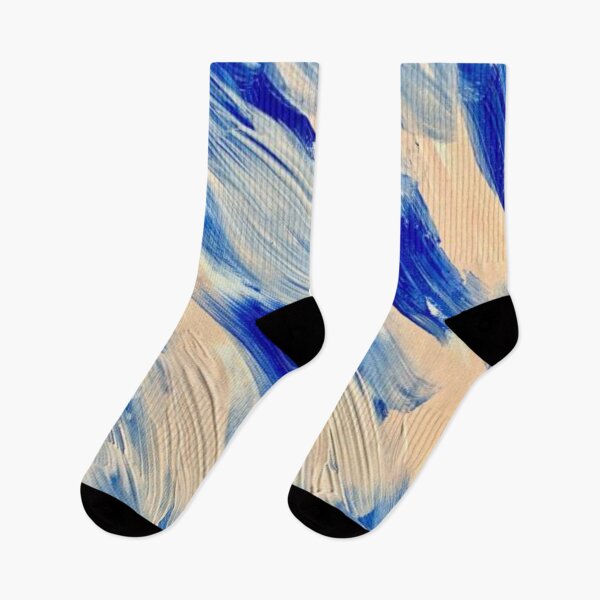 Item preview, Abstract background, blue strokes of paint designed and sold by MTShoppingLine.