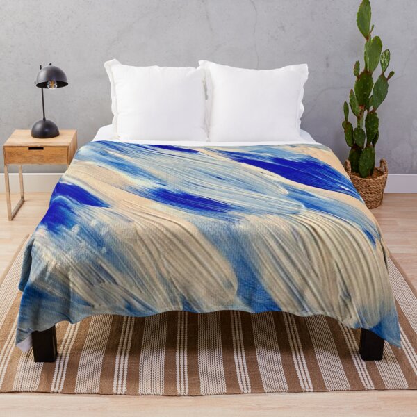 Item preview, Abstract background, blue strokes of paint designed and sold by MTShoppingLine.